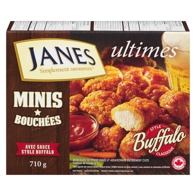 Janes Janes ultimes bouchees sans os buffalo 710 g, 2,54 $/100g