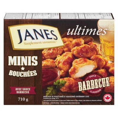 Janes Janes ultimes bouchees sans os barbeque 710 g, 2,54 $/100g