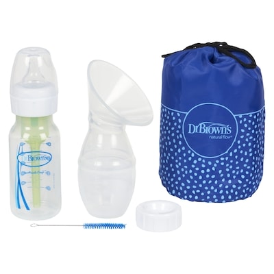 Dr. Brown Tire-Lait Une Pièce En Silicone Avec Un Biberon De 120Ml 1 ea, 19,99 $/1ch