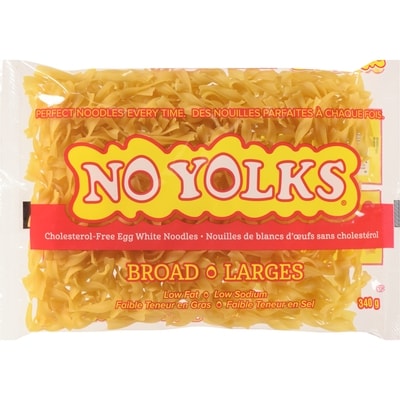 No Yolks Larges nouille 340 g, 1,03 $/100g