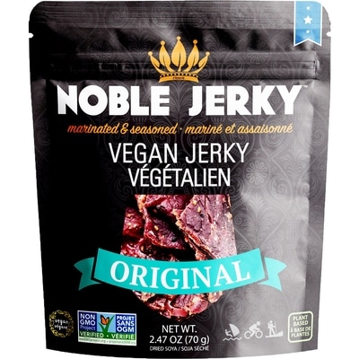 Noble Jerky Vegan Jerky 70 g, $9.99/100g