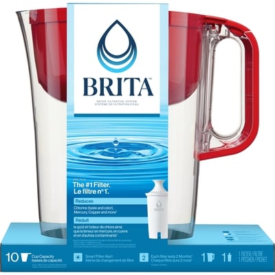 Brita Pichet huron rouge 1 ea, 40,00 $/1ch