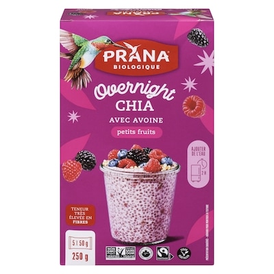 Prana Baie de Chia pendant la nuit 250 g, 3,20 $/100g