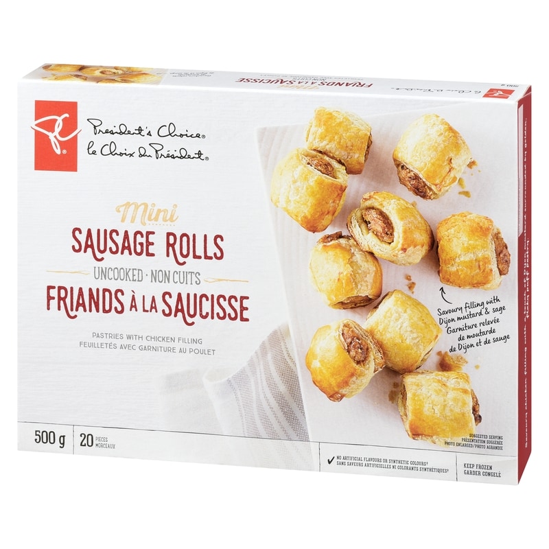 Mini Sausage Rolls, Chicken