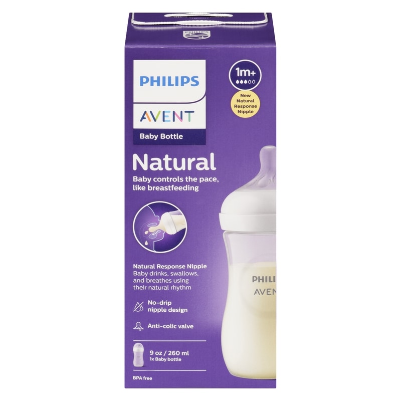 Baby Bottle Natural 260 Ml 1m+