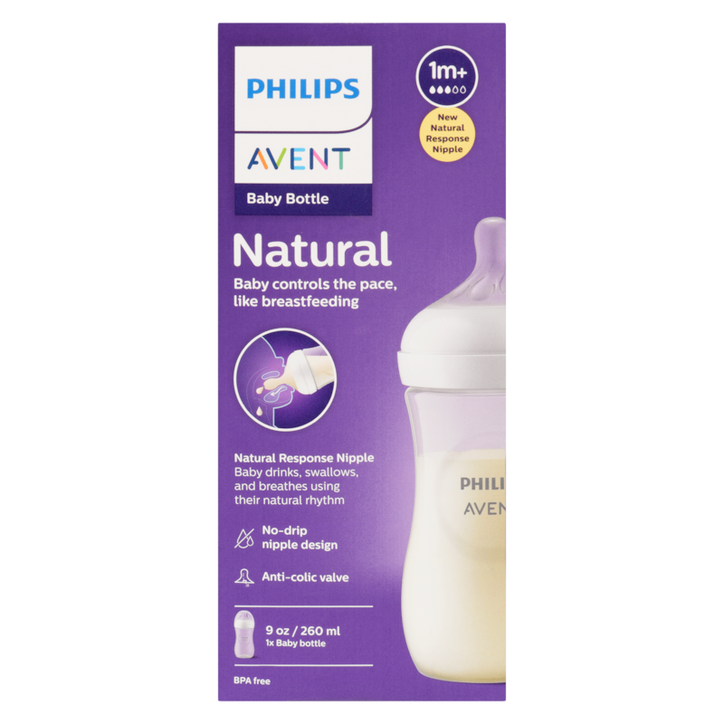 Baby Bottle Natural 260 Ml 1m+