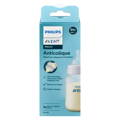 Phillips Biberon anticolique 260 ml 1m+ 1 ea, 11,99 $/1ch