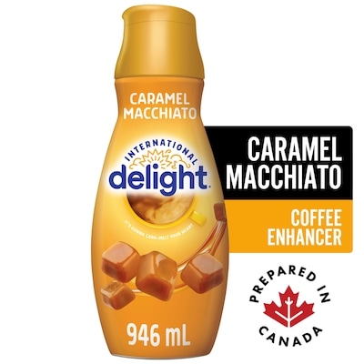International Delight Coffee Creamer, Caramel Macchiato 946 ml, $0.74/100ml