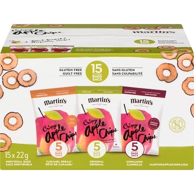 Martin's Family Fruit Farm Crispy Apple Chips 1 ea, $18.99/1ea