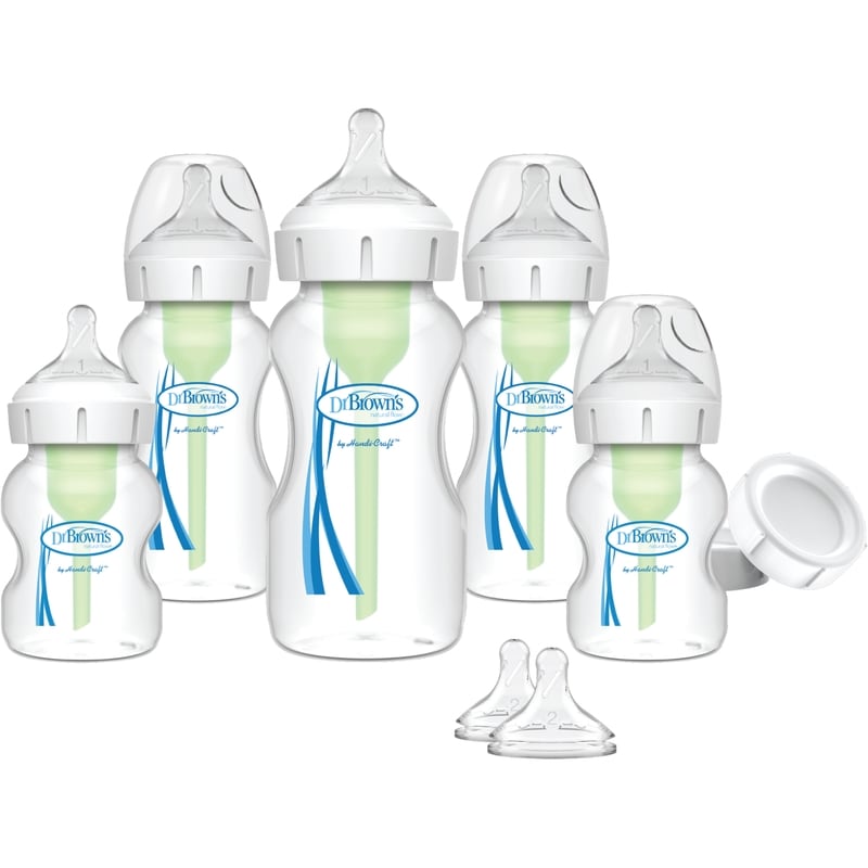 Options+ Wide Neck Newborn Feeding Set
