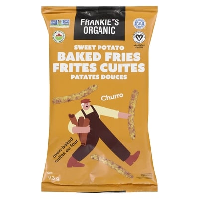 Frankie's Organic Sweet Potato Fries Churro 113 g, $3.10/100g