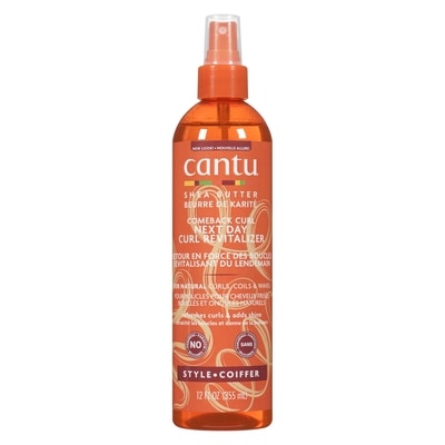 Cantu Rafraîchisseur de boucles Comeback Curl Next Day au beurre de karité pour cheveux naturels 1 ea, 19,99 $/1ch