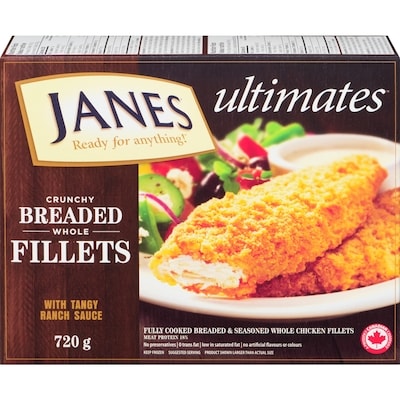 Janes Chicken Breast Fillets 720 g, $2.50/100g