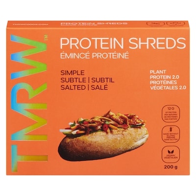 TMRW Protein Shreds 200 g, $4.75/100g