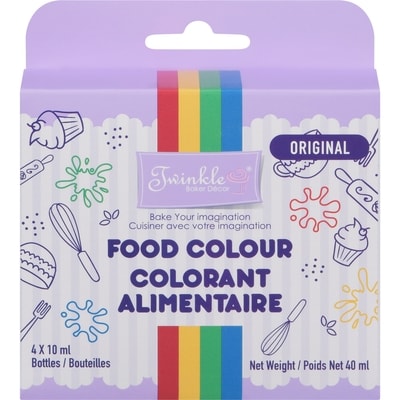 Twinkle Baker Décor Colorant Alimentaire 40 ml, 10,00 $/100ml