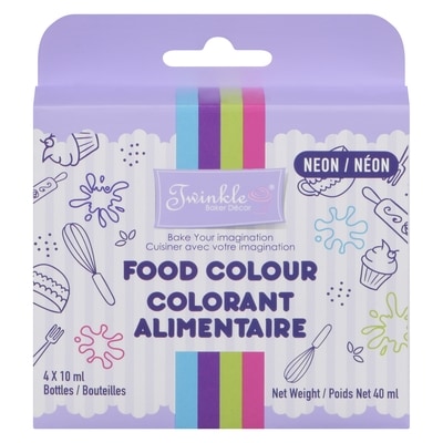 Twinkle Baker Decor Food Colour Neon 40 ml, $11.98/100ml