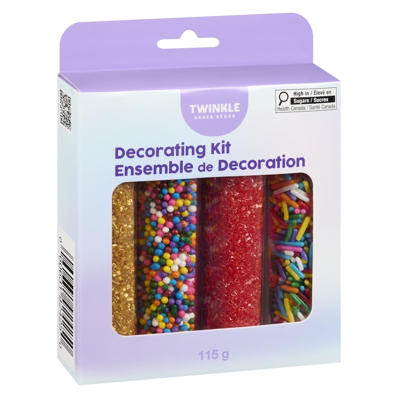 Decorating Kit 4 Sprinkles Tube