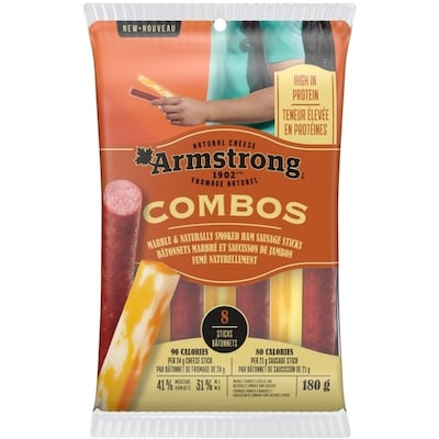 Combos bâtonnets marbré et saucisse de jambon naturellement fumé