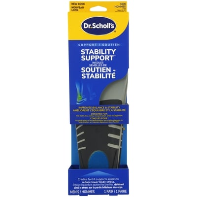 Dr Scholls Stability Support Insoles, Mens 1 ea, $16.99/1ea
