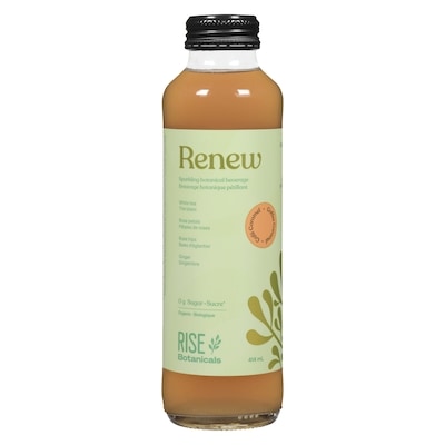 Rise Café Caramel Biologique Breuvage Adaptogène Pétillant 414 ml, 1,08 $/100ml