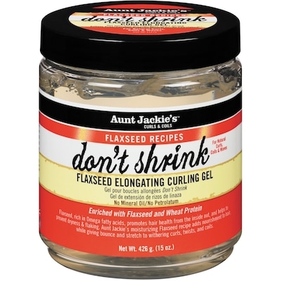 Aunt Jackie’s Flaxseed Elongating Curling Gel Don'T Shrink 426 g, $5.40/100g