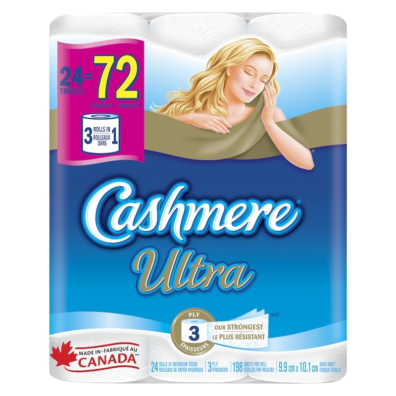 3 Ply Rolls Of Bathroom Tissue