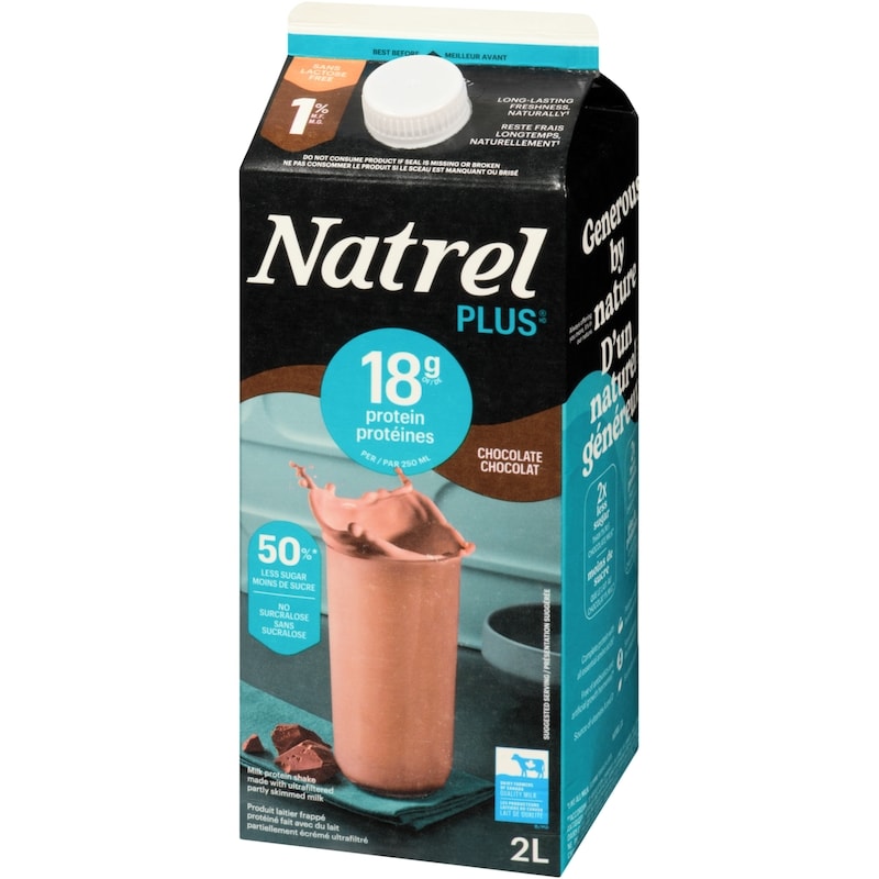 Natrel Plus 1% Lactose Free Chocolate Enriched Milk