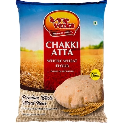 Verka Farine De Blé Entier Chakki Atta 1 ea, 18,99 $/1ch