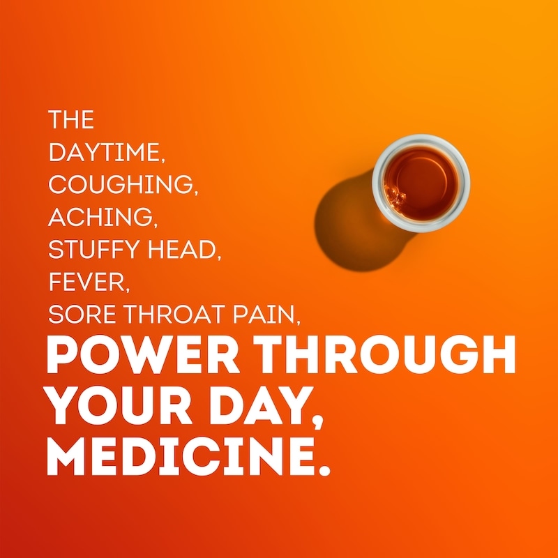 DayQuil Non-Drowsy Daytime Relief for Cold, Flu Symptom & Congestion