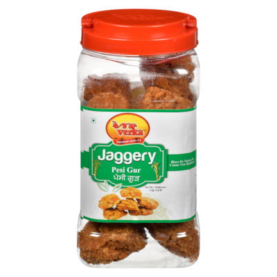 Verka Unrefined Cane Sugar Blocks Pesi Gur 1 kg, $0.45/100g