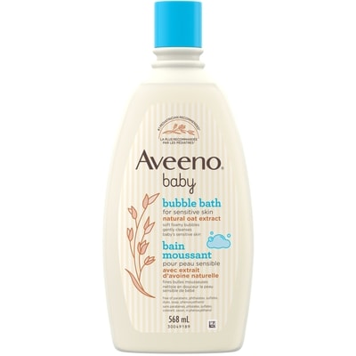 Aveeno Baby Bubble Bath for Sensitive Skin 568 ml, $2.64/100ml