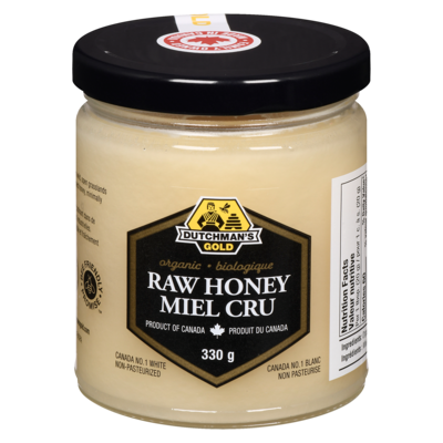 Dutchman's Gold Raw Honey Organic 330 g, $2.57/100g