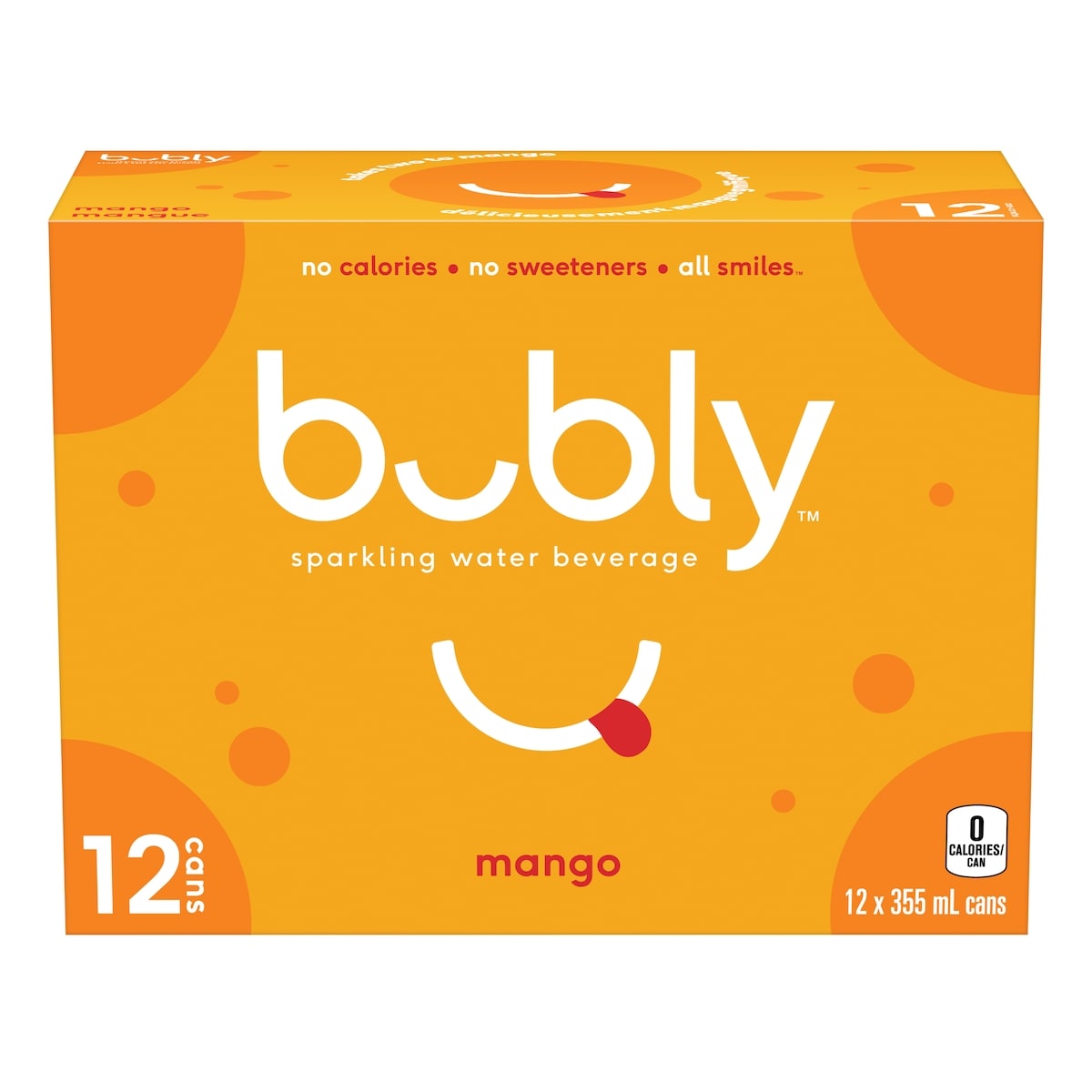 Bubly Mango Sparkling Water
