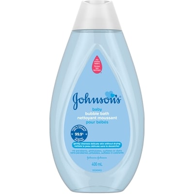 Johnsons Tear-Free Baby Bubble Bath 400 ml, $2.00/100ml