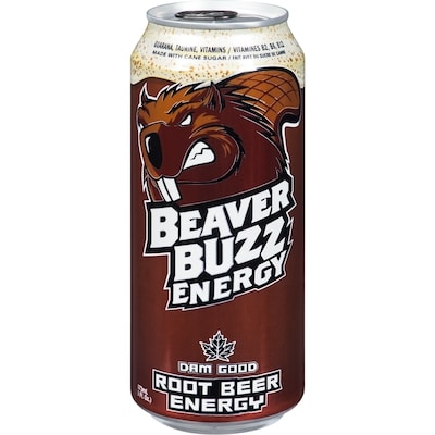 Beaver Buzz Caffeinated Energy Drink Root Beer Energy 473 ml, $0.57/100ml