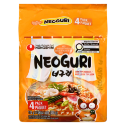 Nong Shim Neoguri nouilles avec mélange pour soupe saveur de fruits de mer doux 480 g, 1,00 $/100g