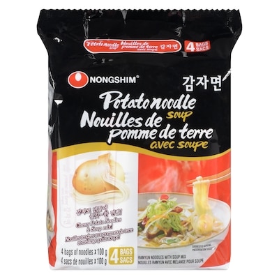 Nong Shim Soupe aux nouilles de pomme de terre 400 g, 1,50 $/100g