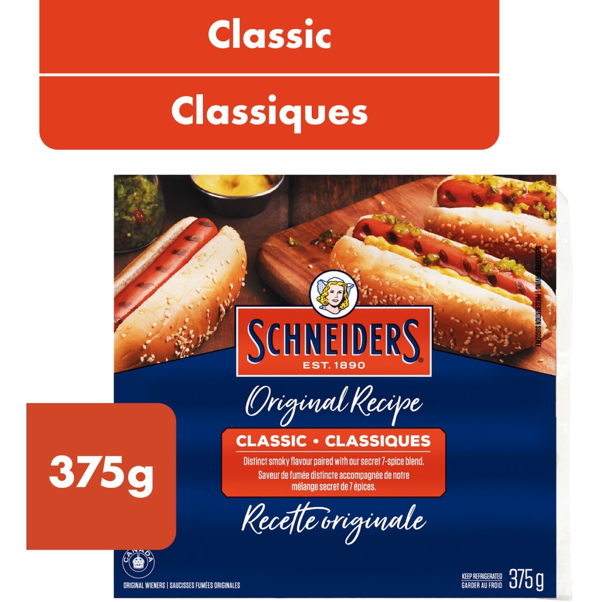Schneiders Classic Hot Dogs
