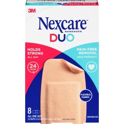 3M Bandages Strong Gentle Duo 1 ea, $7.49/1ea
