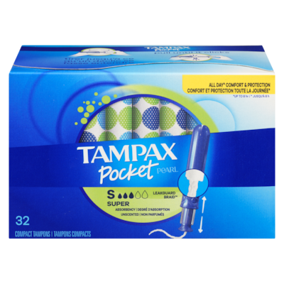 Tampax Compact Tampons, Super 32 ea, $0.31/1ea
