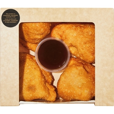 null Chicken Samosas, 4 Pack 325 g, $2.46/100g