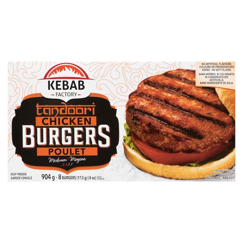 Burgers Tandoori Chicken Medium