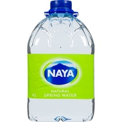 Naya Eau De Source Naturelle 4 l, 0,09 $/100ml