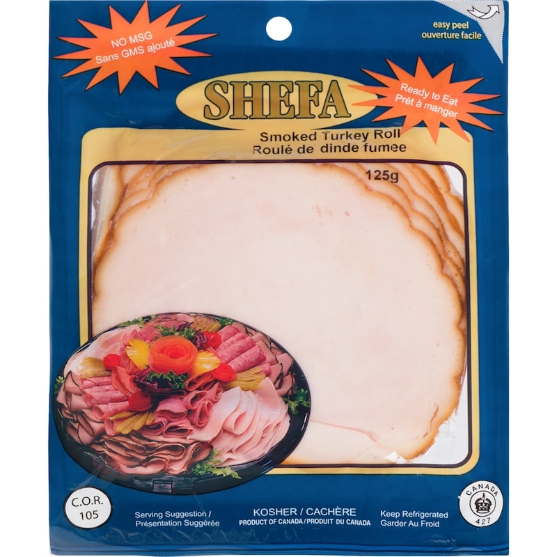 Kosher Smoked Turkey Roll