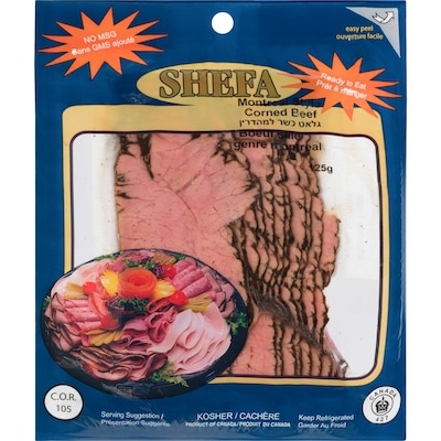 null Kosher Montreal Style Corned Beef 125 g, $5.59/100g