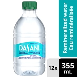 Dasani Water Bottles 12x355.0 ml, $0.16/100ml