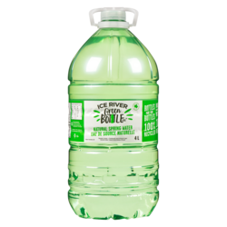 Ice River Springs Natural Spring Water 4 l, $0.04/100ml