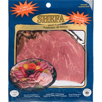 null Kosher Beef Pastrami 125 g, $7.19/100g