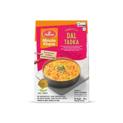 Haldiram Minute Khana Dal Tadka Mild 300 g, $0.93/100g
