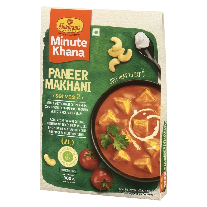 Minute Khana Paneer Makhani Mild